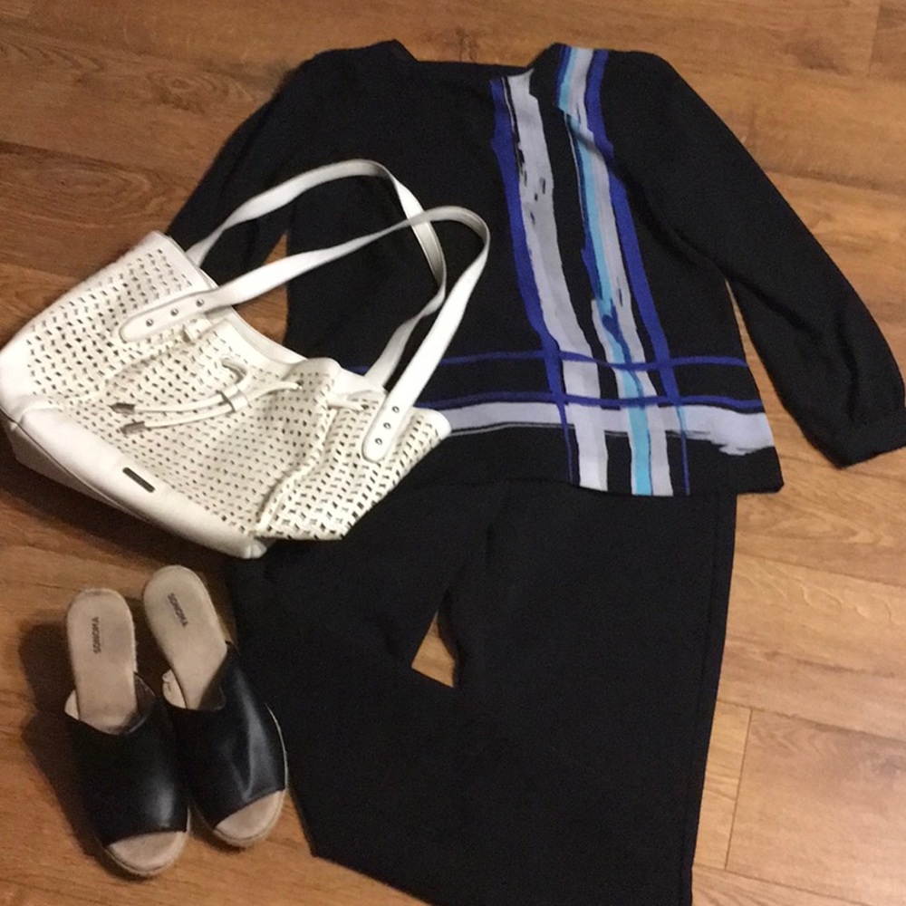 Liz Claiborne! Black Blouse!